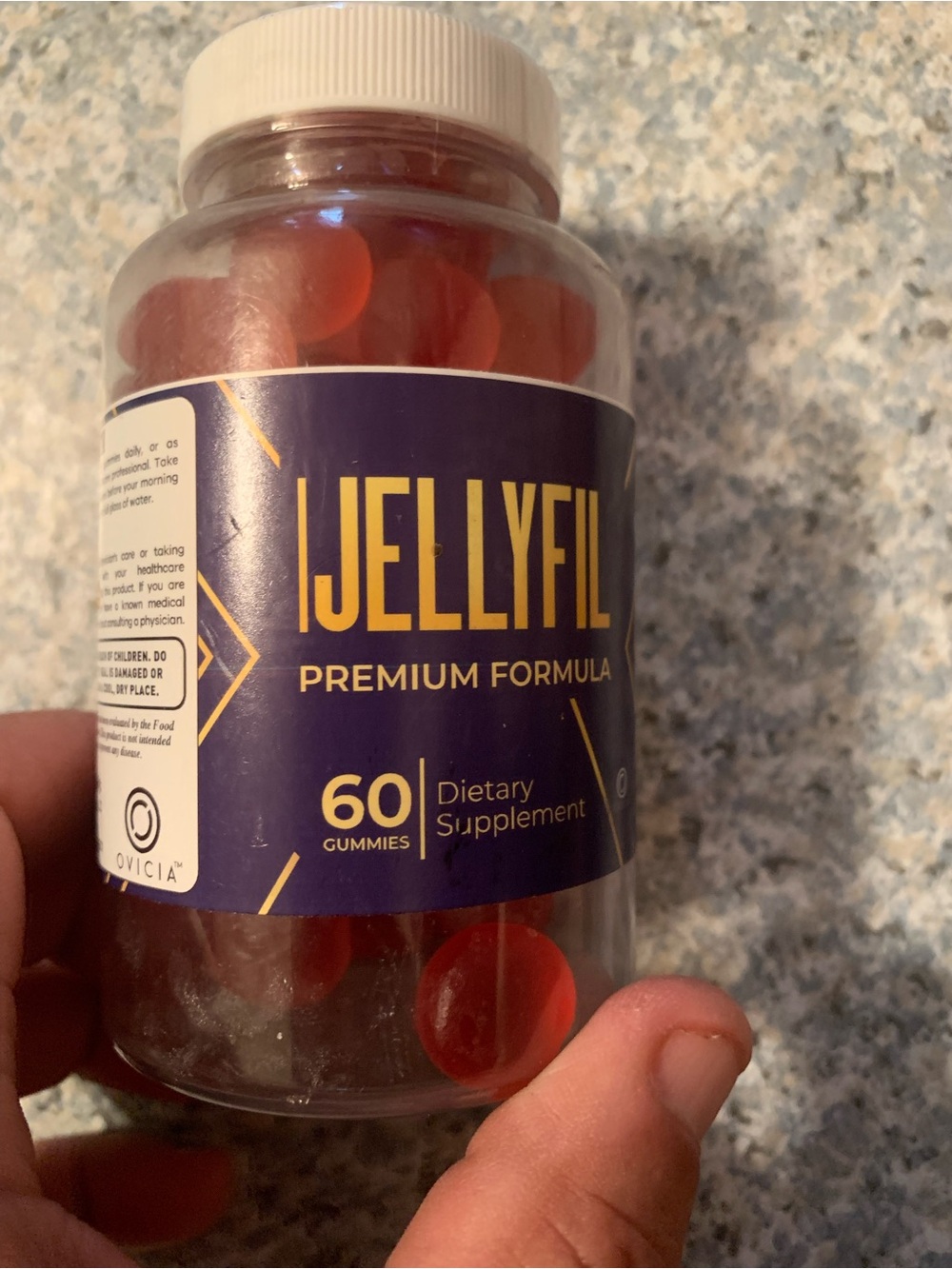 Jellyfil Mens Supplements Supplement - 60 Gummies Exp 6/27